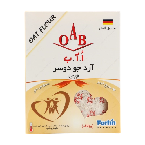 آرد جو دو سر فوری اُ.آ.ب | منبع طبیعی فیبر، انرژی و تعادل مزاج