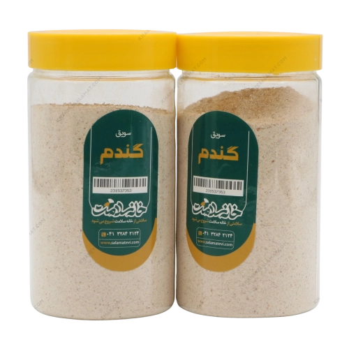 سویق گندم خانه سلامت | تقویت عمومی، خون‌سازی و بنیه بدن