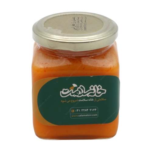 عسل زعفرانی خانه سلامت | عسل طبیعی با زعفران اصیل