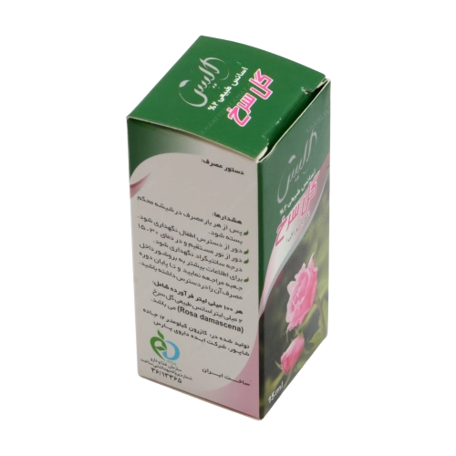 اسانس طبیعی گل سرخ خوراکی الیس | تقویت قلب و آرامش