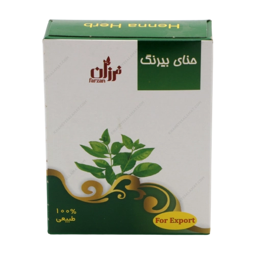 حنای بیرنگ فرزان | تقویت مو بدون تغییر رنگ