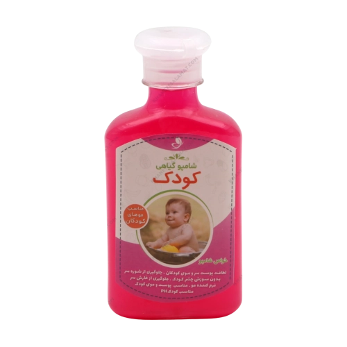 شامپو گیاهی کودک | شوینده ملایم و طبیعی موی کودک