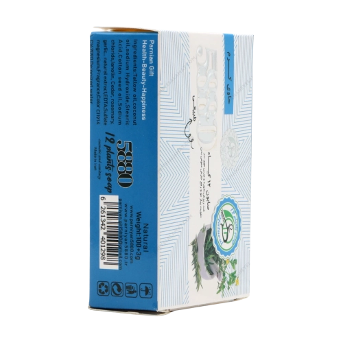 صابون ۱۲ گیاه حاوی کرم 5880 | پاکسازی و تقویت پوست