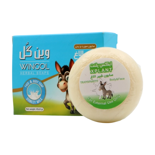صابون شیر الاغ وین گل | نرمی و تغذیه طبیعی پوست