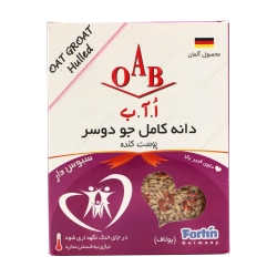 دانه کامل جو دوسر پوست‌کنده OAB | غله خالص، پرانرژی و سالم