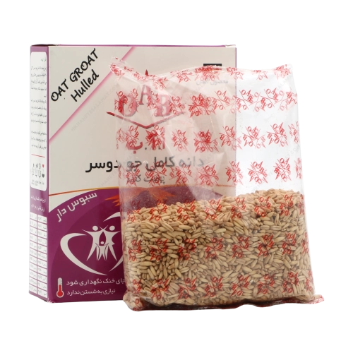 دانه کامل جو دوسر پوست‌کنده OAB | غله خالص، پرانرژی و سالم
