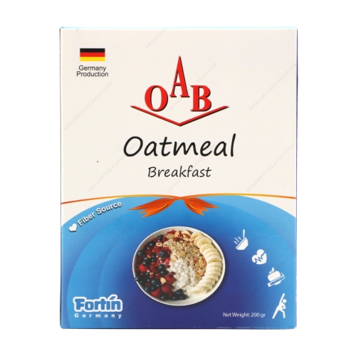 غلات صبحانه ساده OAB | جو دوسر پرک فوری، صبحانه‌ای سالم و طبیعی