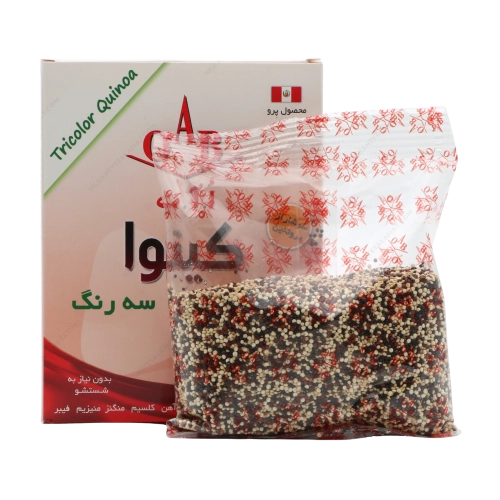 کینوا سه رنگ OAB | ترکیب سه‌گانه سلامت با پروتئین و فیبر طبیعی