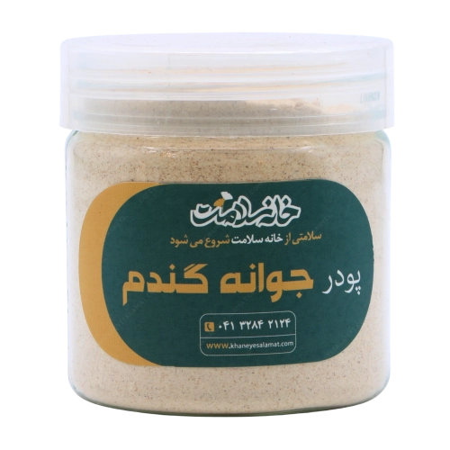 پودر جوانه گندم خانه سلامت | تولید اختصاصی و مقوی طبیعی