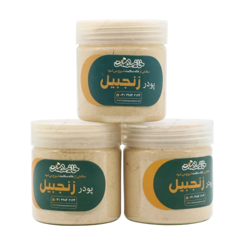 پودر زنجبیل خانه سلامت | تولید اختصاصی زنجبیل خالص و طبیعی
