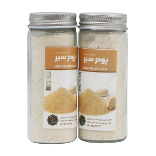 پودر سیر خانه سلامت | تولید اختصاصی سیر خالص و طبیعی