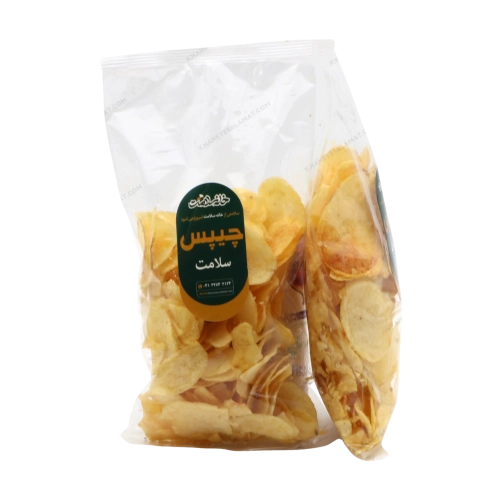 چیپس طبیعی خانه سلامت؛ تنقل سالم، سبک و بدون افزودنی