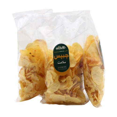 چیپس طبیعی خانه سلامت؛ تنقل سالم، سبک و بدون افزودنی